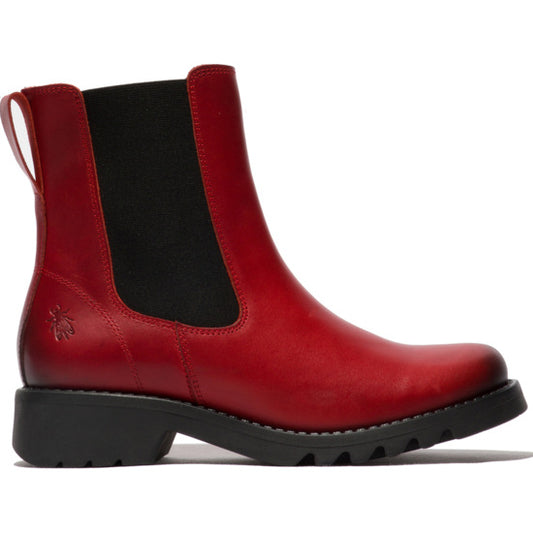 Fly London Rope978 Rug Red High Chelsea boot