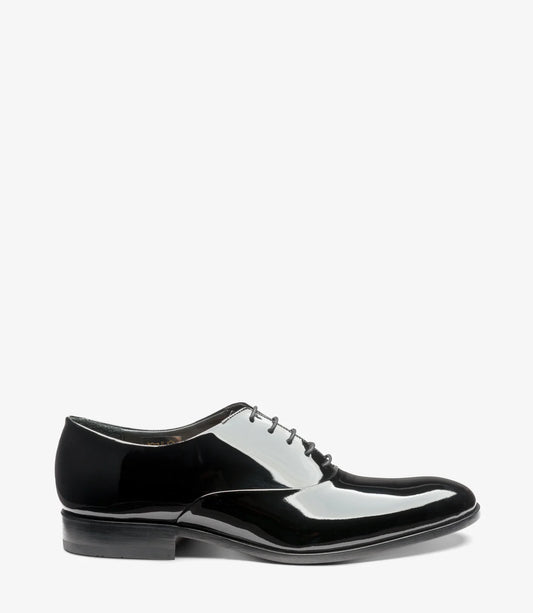 Patent Black Leather Oxford Shoe