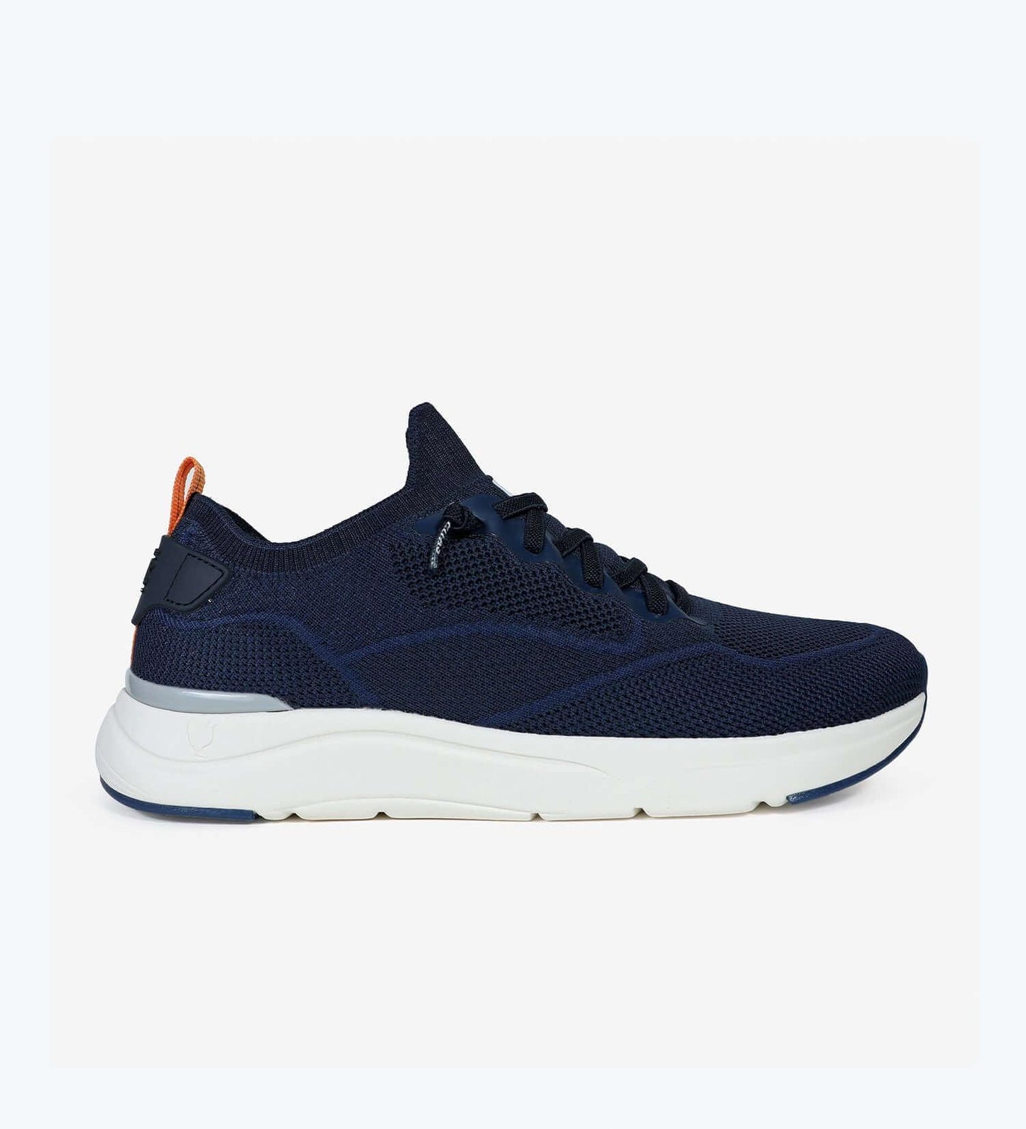 Cue Slip On Knit Canvas Sneaker Navy