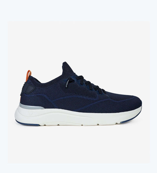 Cue Slip On Knit Canvas Sneaker Navy