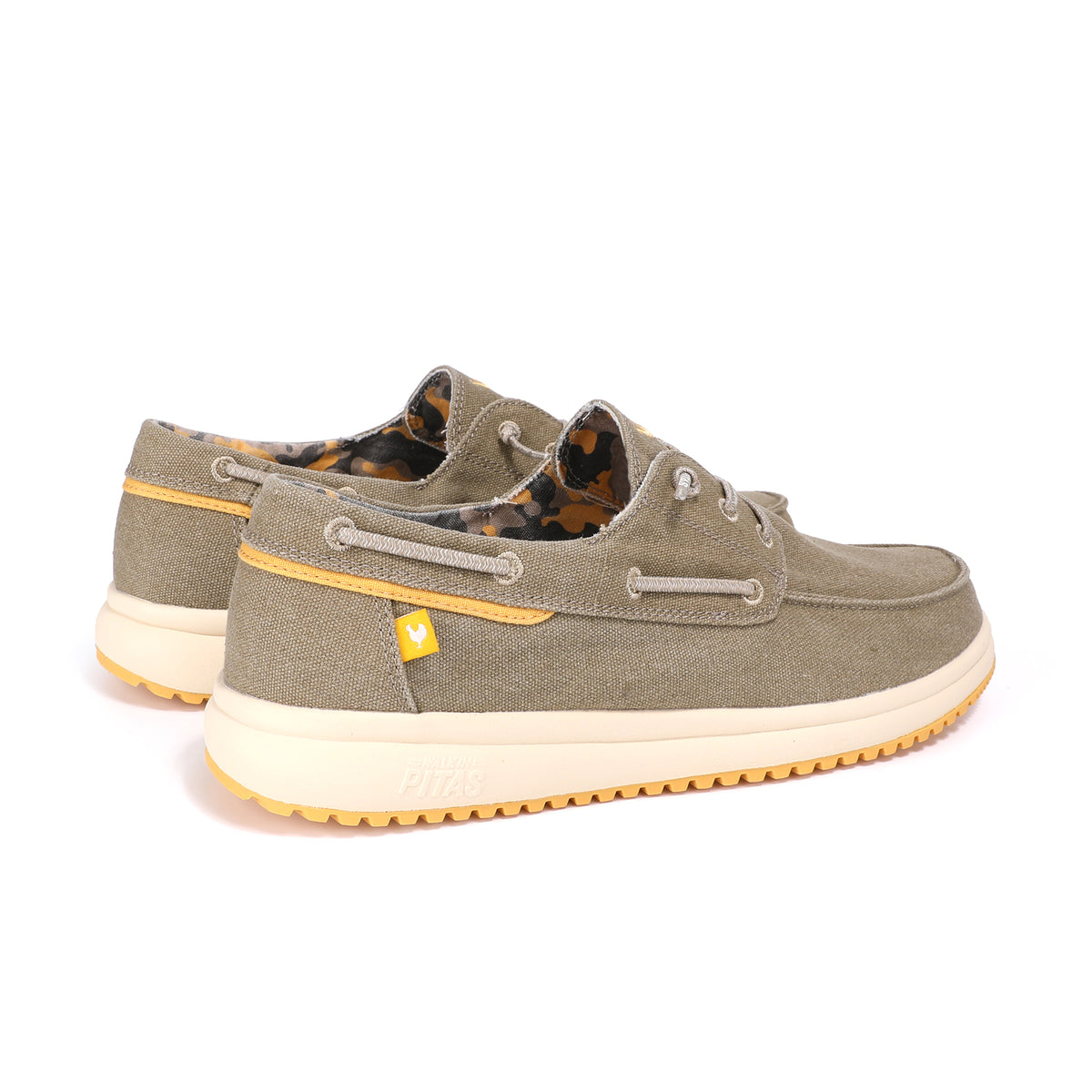 Tulum Beige Boat Shoe