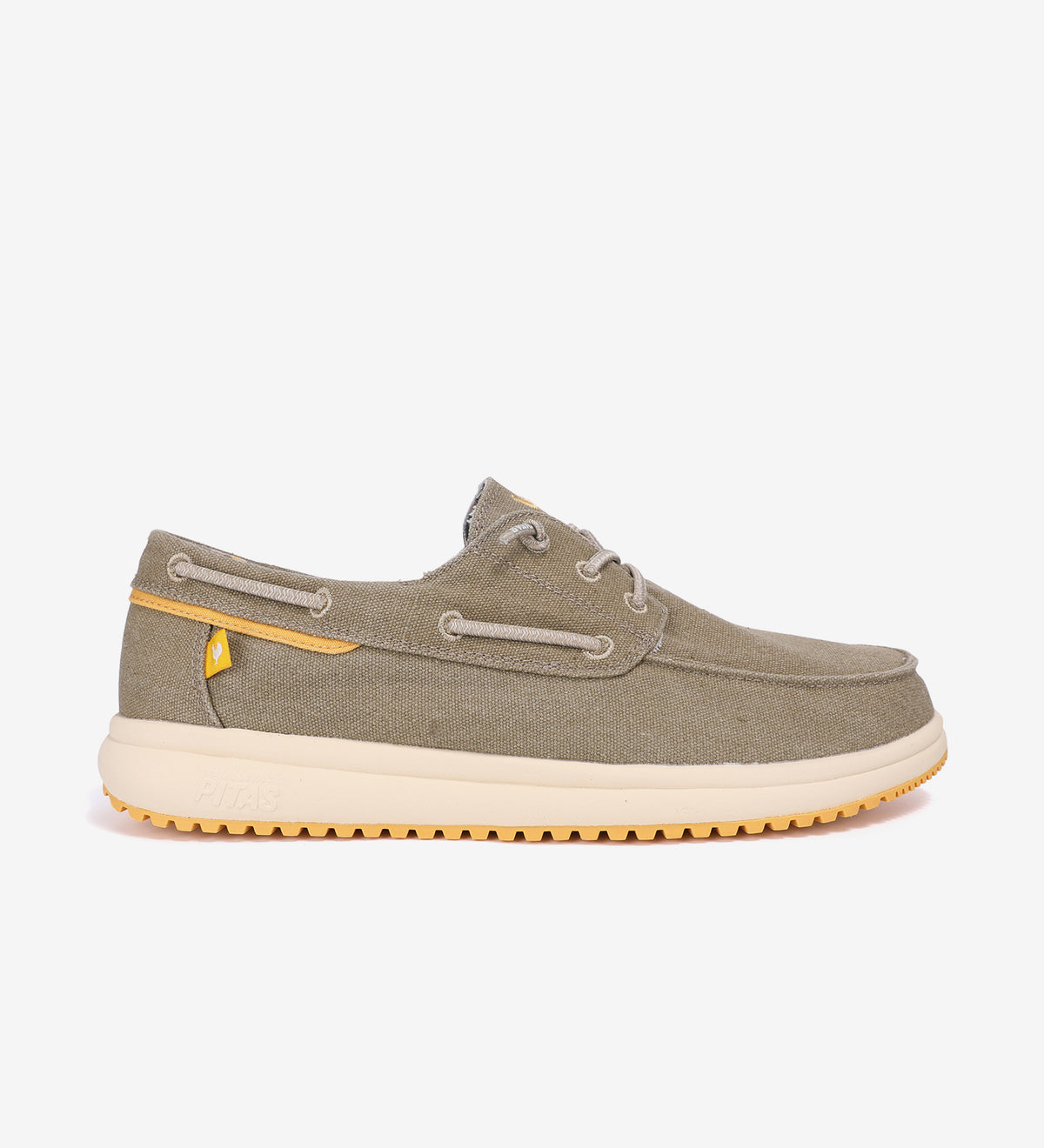 Tulum Beige Boat Shoe