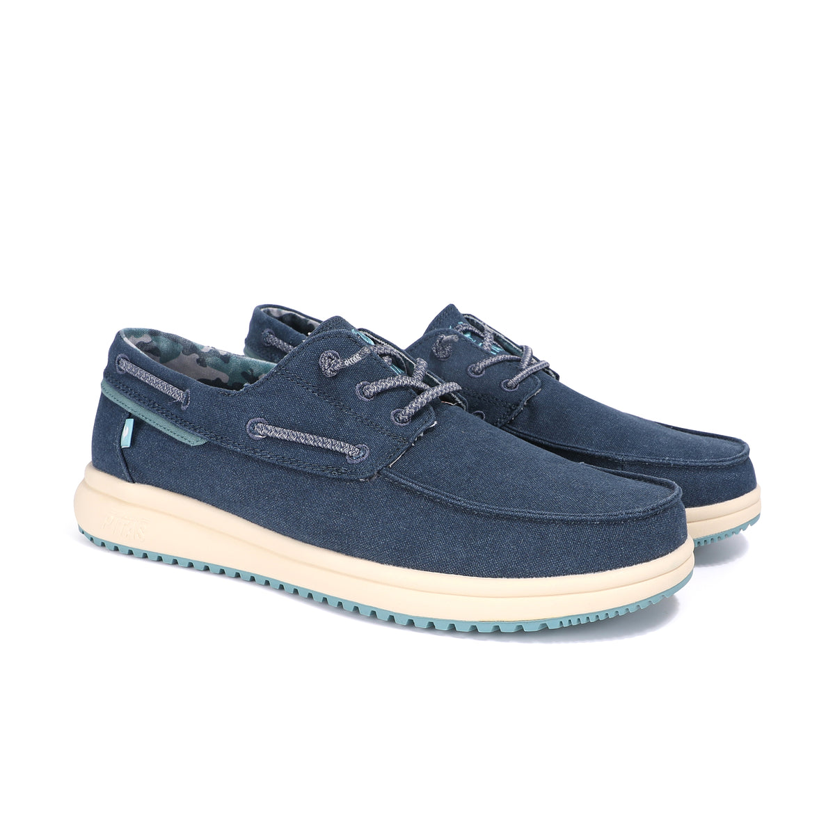 Tulum Navy Marino Boat Shoe