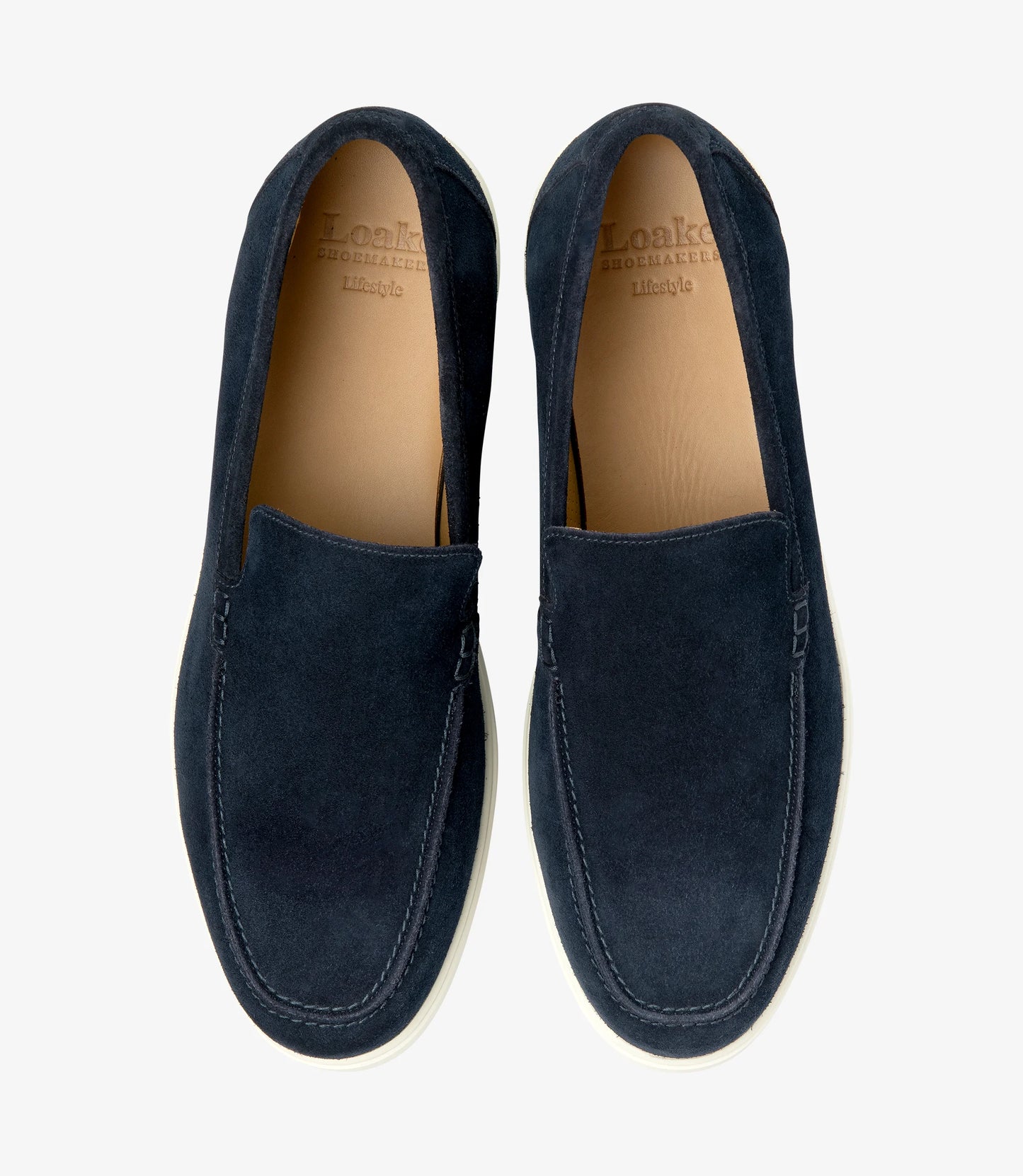 Tuscany Navy Suede Loafer