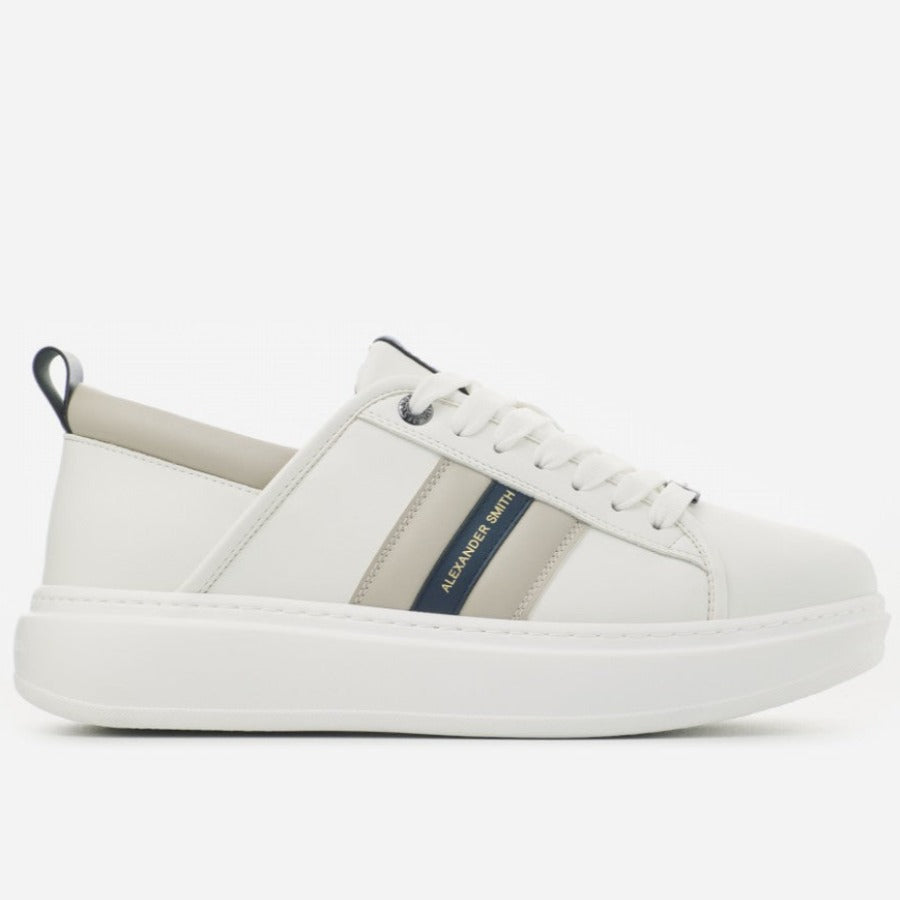 Eco-Wembley Man White/Grey/Navy