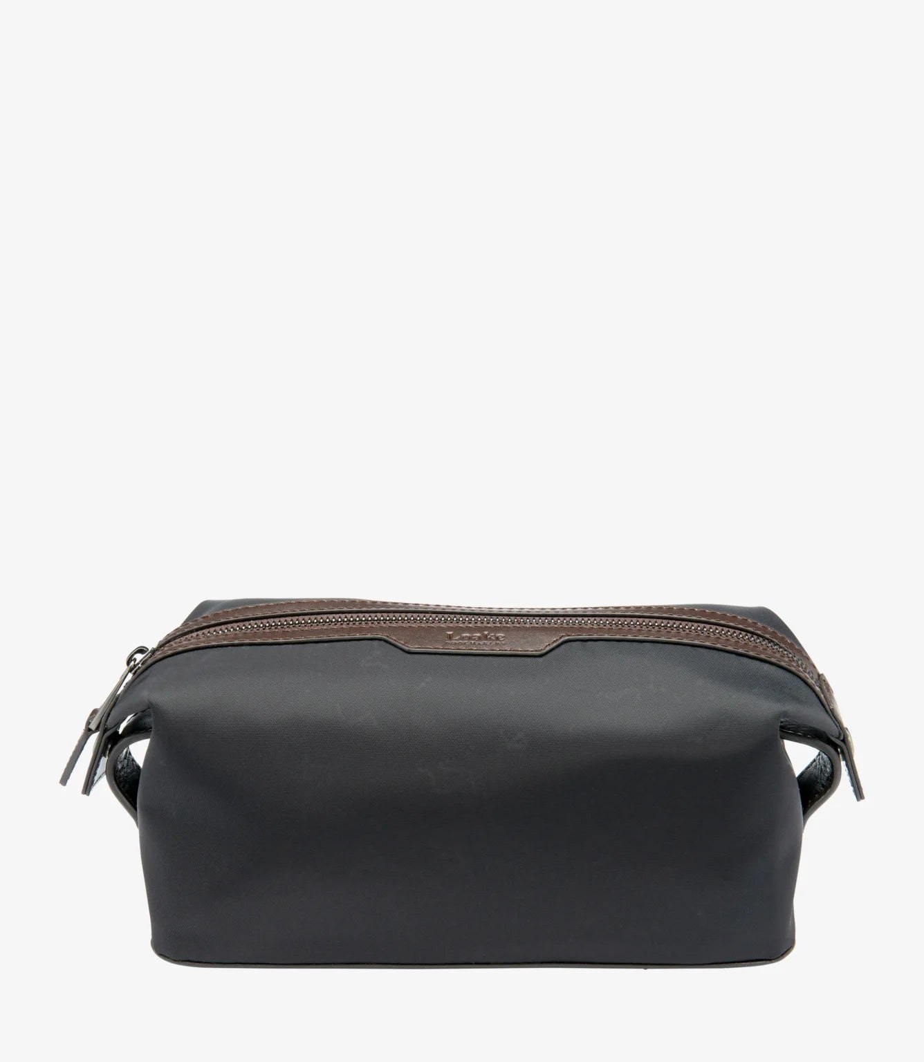 Welland Washbag Black Leather