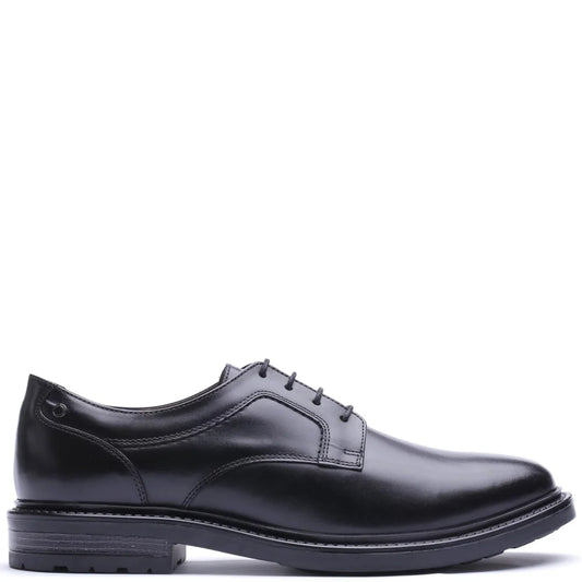 Base London Carter Derby Shoe in Black