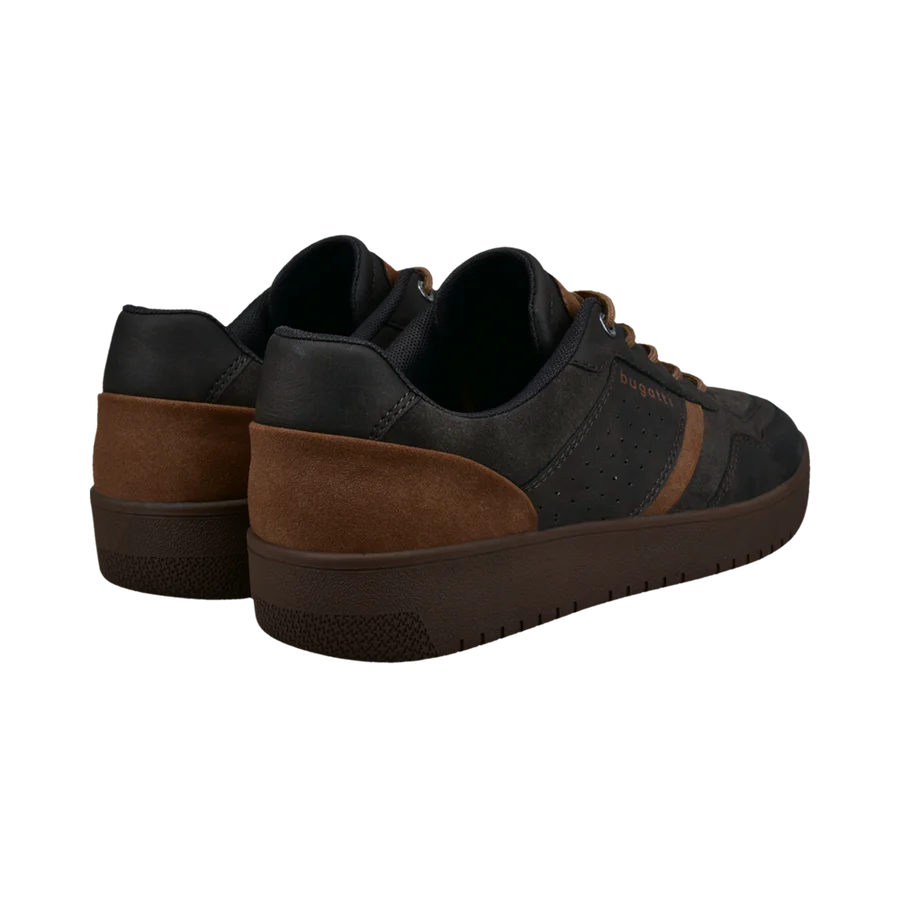 bugatti llopart sneaker dark brown.