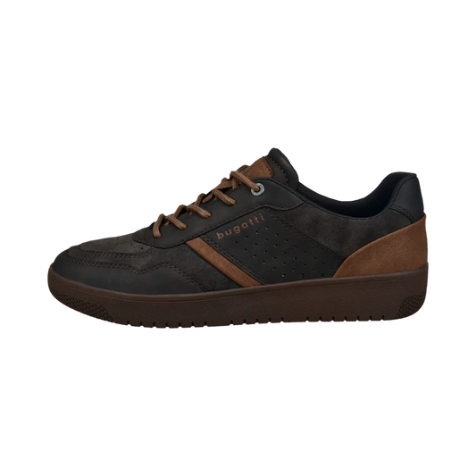 bugatti llopart sneaker dark brown.