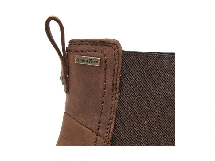 Southill II - Premium Leather Chocolate Brown Waterproof Chelsea Boots