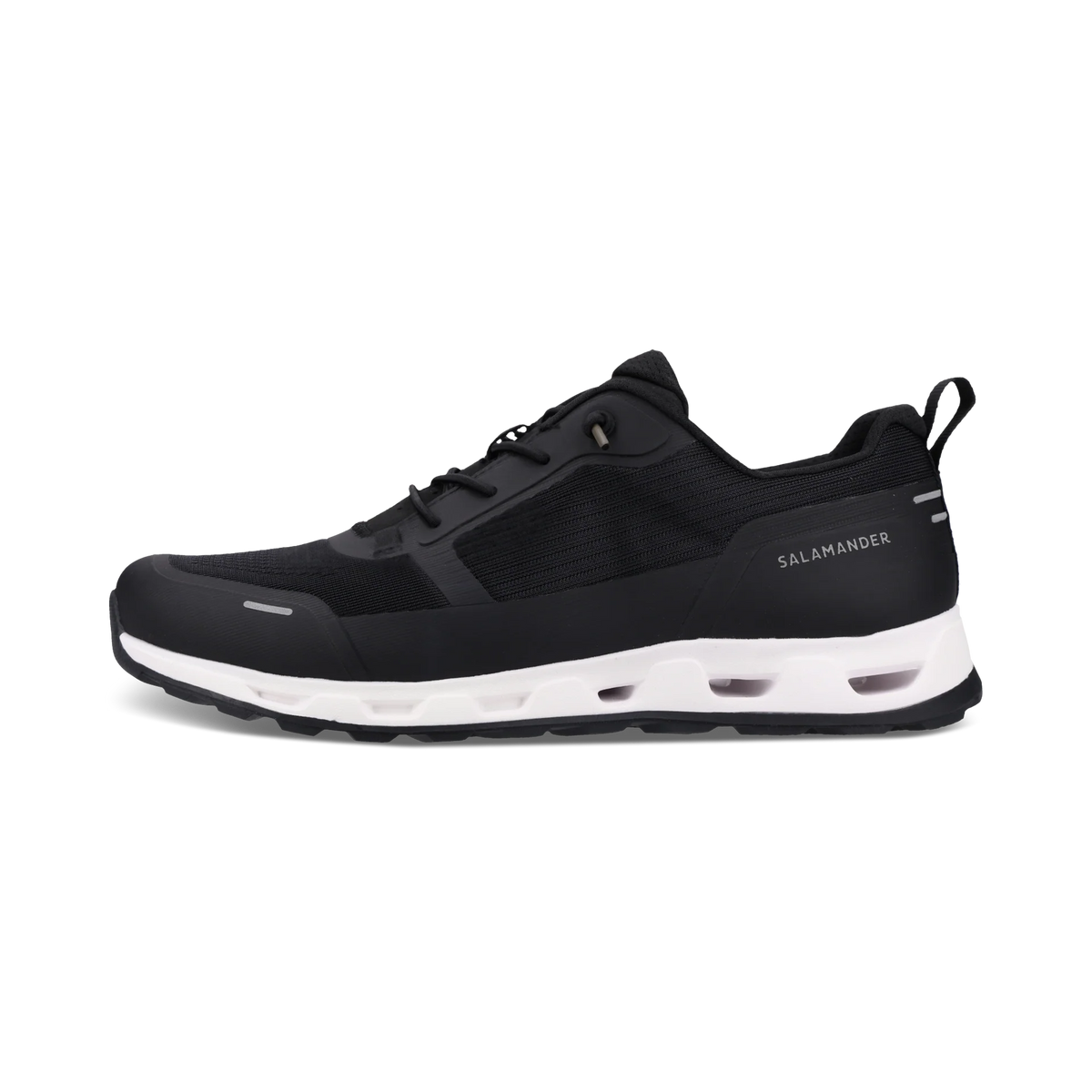 Salamander AST02 Black Elasticated Lace Sneaker
