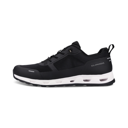 Salamander AST02 Black Elasticated Lace Sneaker