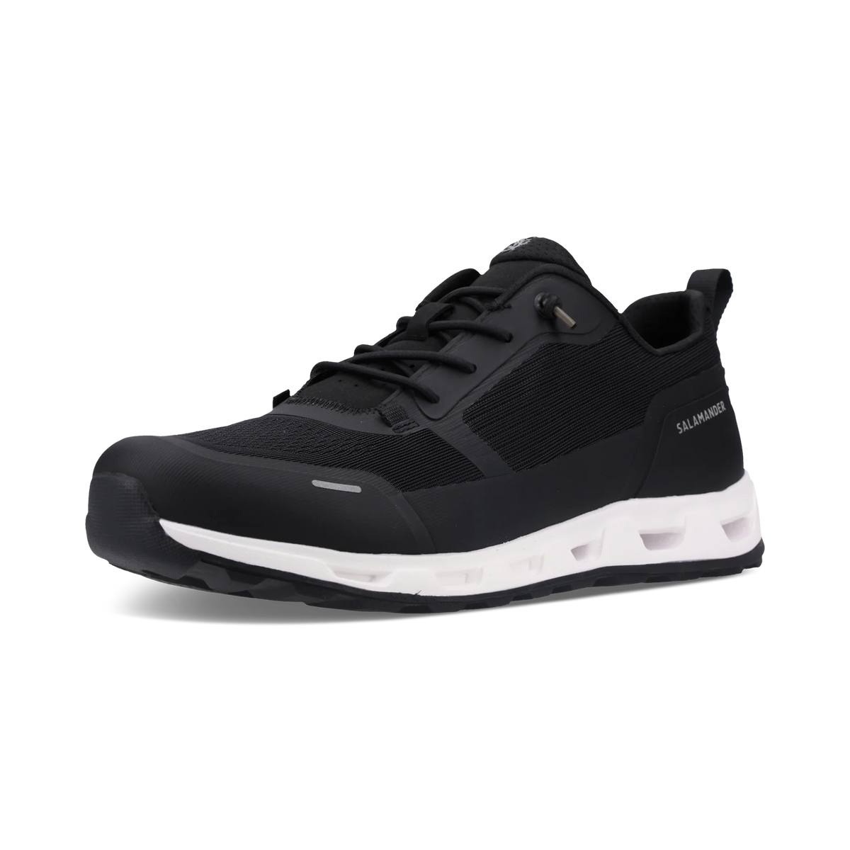 Salamander AST02 Black Elasticated Lace Sneaker