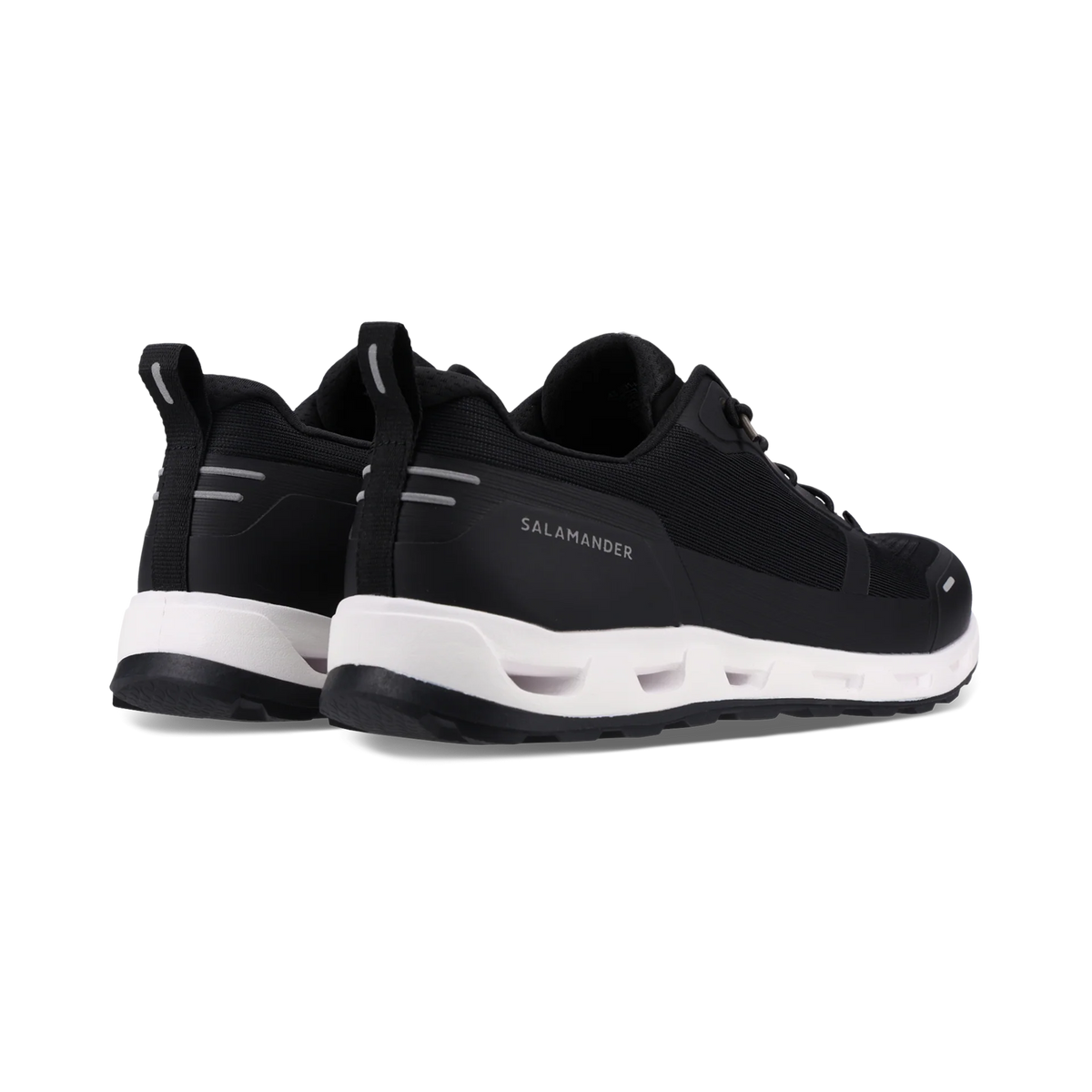 Salamander AST02 Black Elasticated Lace Sneaker