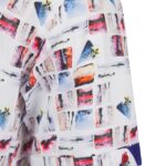 Men's Screen Shot White Short Sleeve Shirt