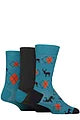 Glenmuir 1891 Bamboo Socks, Navy Stag.