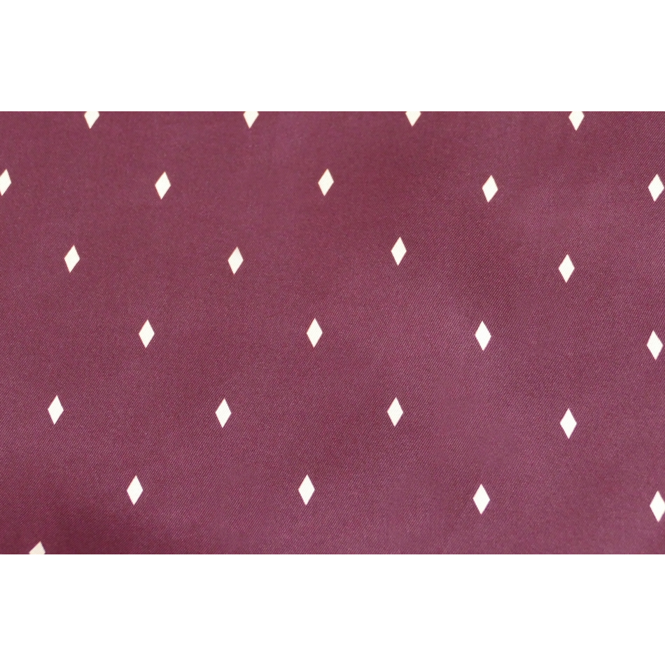 Jeffery West The Jewel Wine Silk Scarf