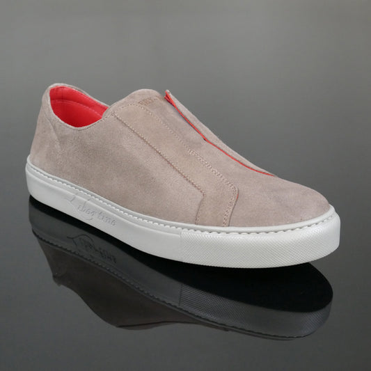 Jeffery West K994 Chage Wallaby Grey Suede Laceless Sneaker