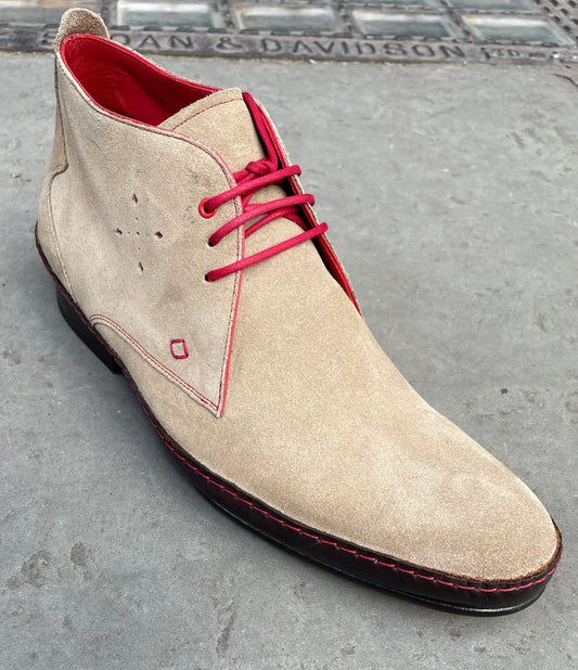 Jeffery West Jimmy Modernist Plain Rock Suede