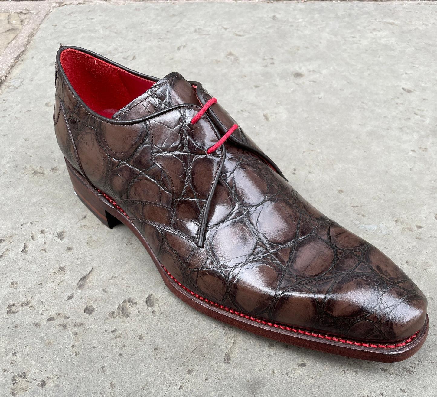 Jeffery West Castles Hendrix Shoe Dark Brown