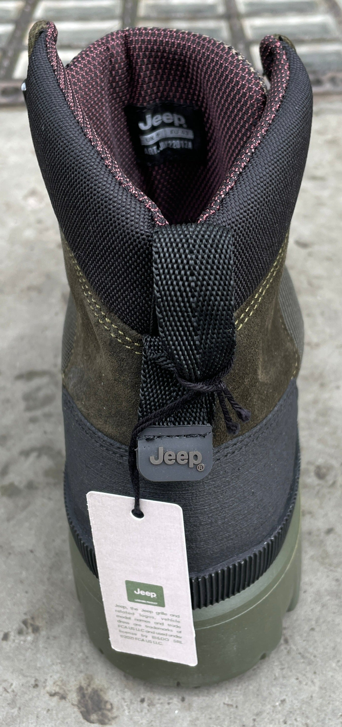 Jeep Combat Hiking Military Olive