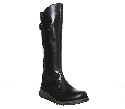 Fly London Mol 2 Boot Black. Only size 3 left.