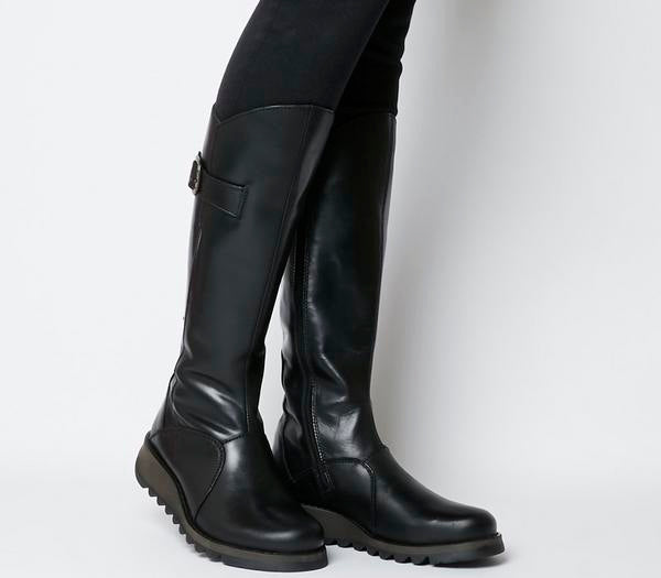 Fly London Mol 2 Boot Black. Only size 3 left.