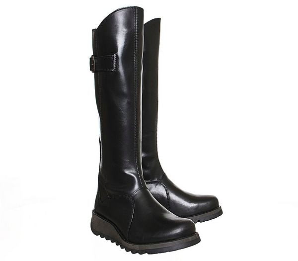 Fly London Mol 2 Boot Black. Only size 3 left.