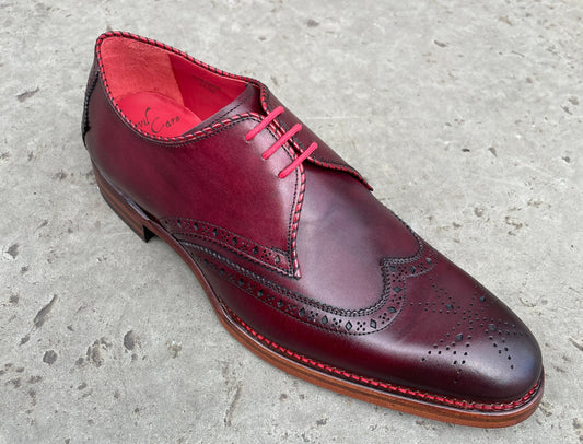 Jeffery West Boromir "Page" Burgundy Brogue