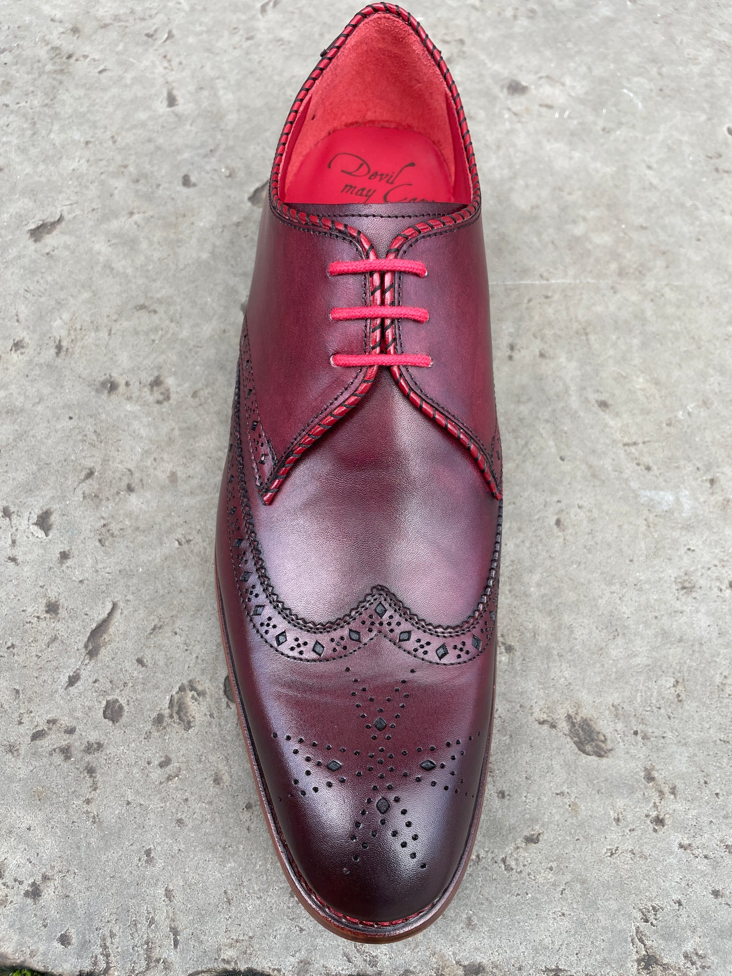 Jeffery West Boromir "Page" Burgundy Brogue