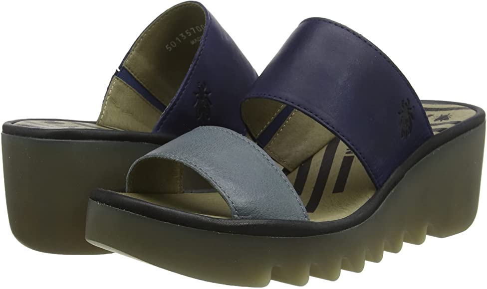 Fly London Besy Verona Heeled Wedge sandal. Only 6 and 8 left.