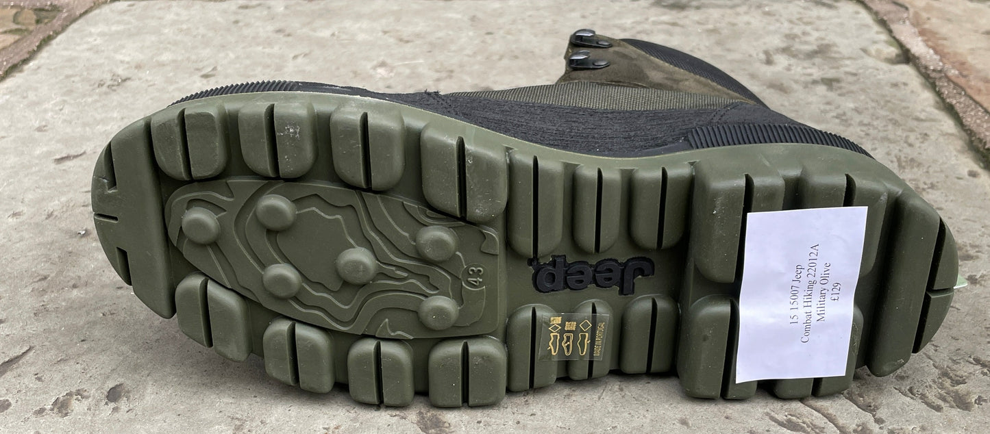 Jeep Combat Hiking Military Olive