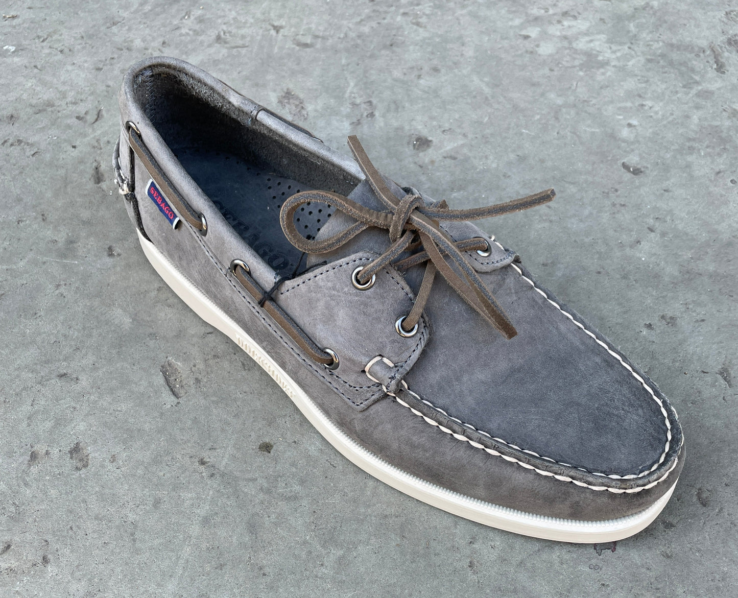 Dockside Portland Crazy H Dark Grey