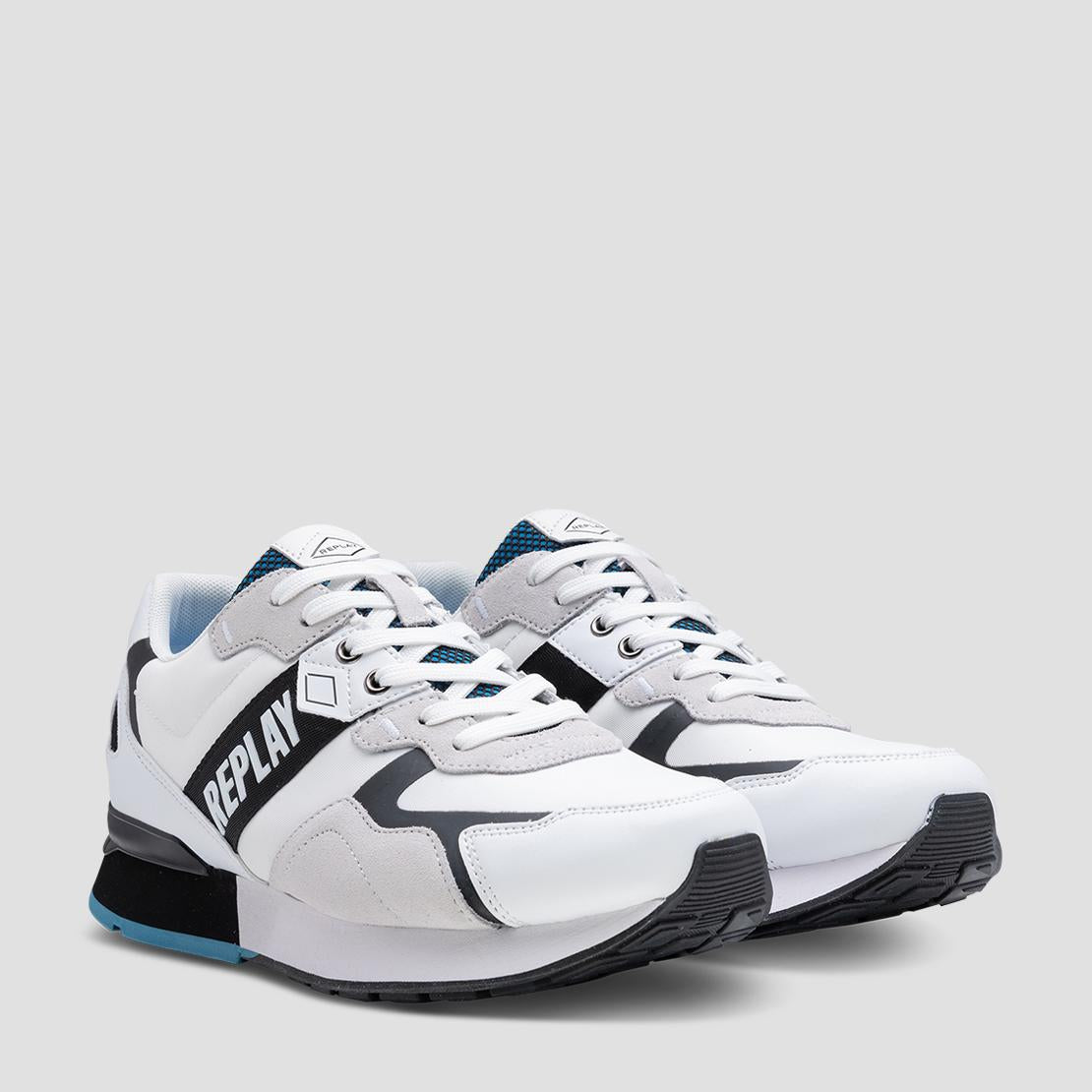 REPLAY "Adrien Game 3" RS1D0048T White/Blue
