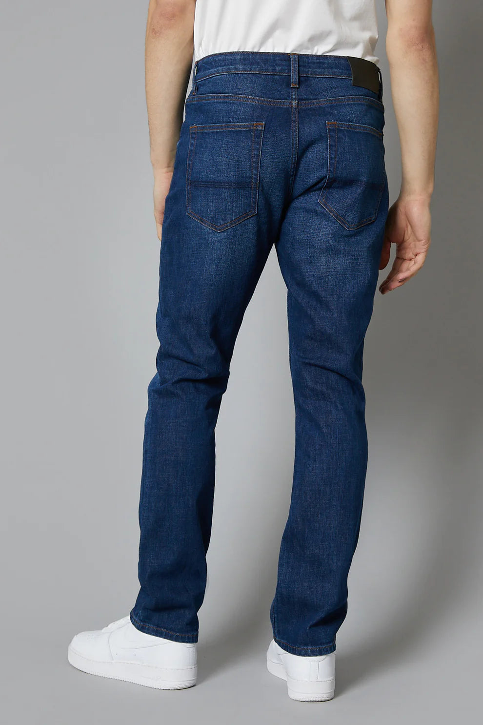 DML "Alaska" Straight Jeans in Mid Blue