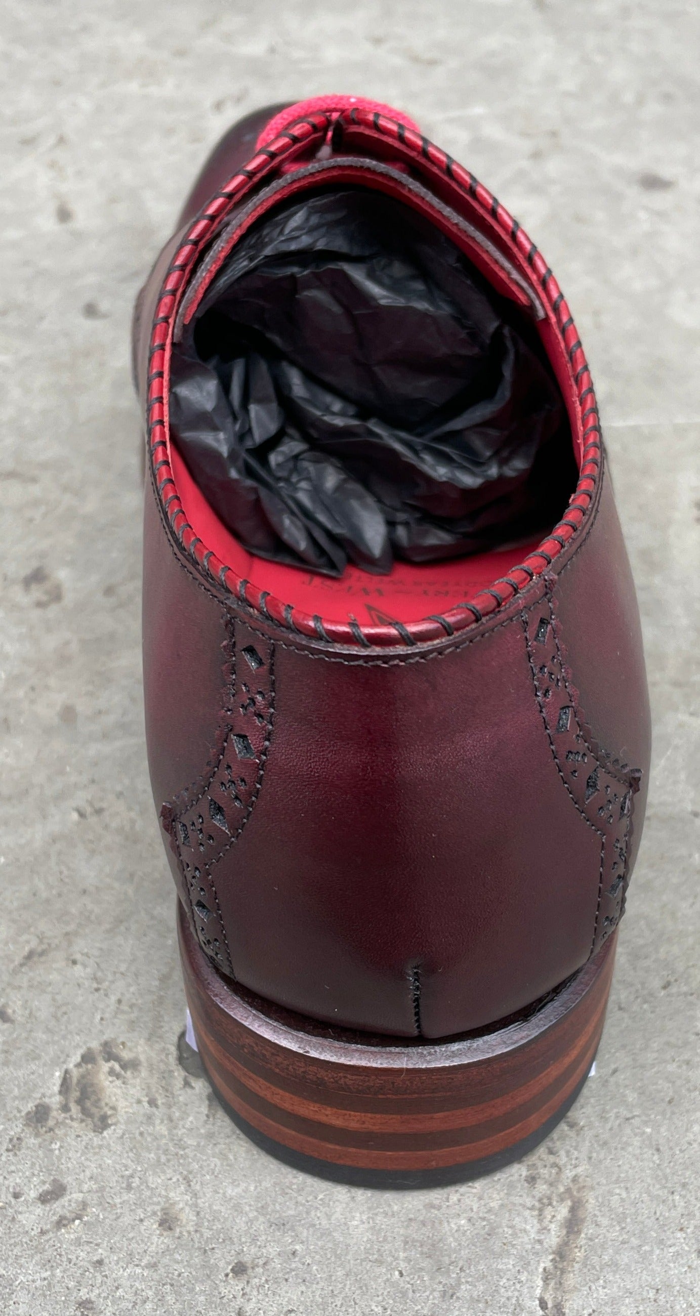 Jeffery West Boromir "Page" Burgundy Brogue