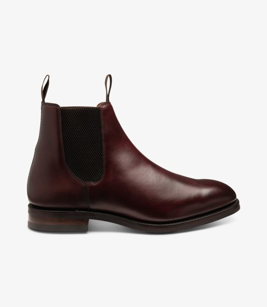 Loake Chatsworth Dainite Chelsea Boot Burgundy