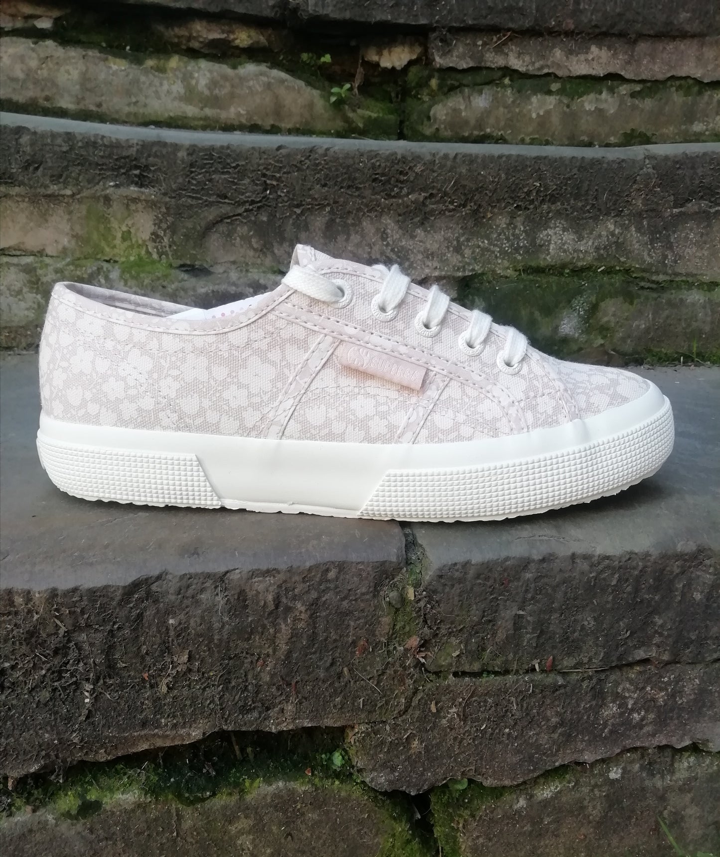 Superga Cotu White Avorio Pink Skin.