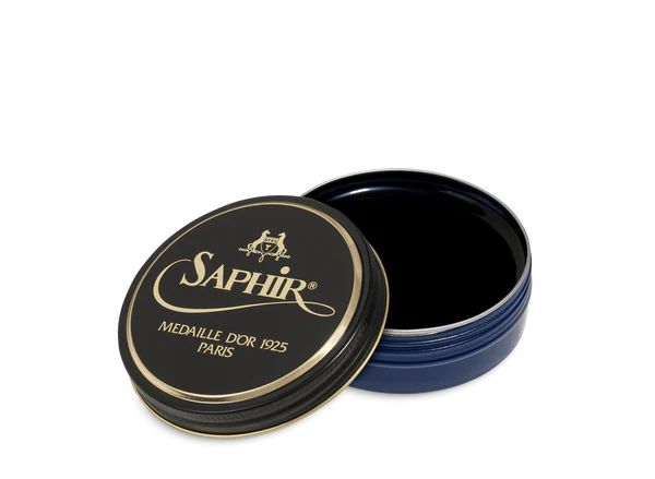 Saphir MDO Pate de Luxe Shoe Polish Wax - Navy Blue