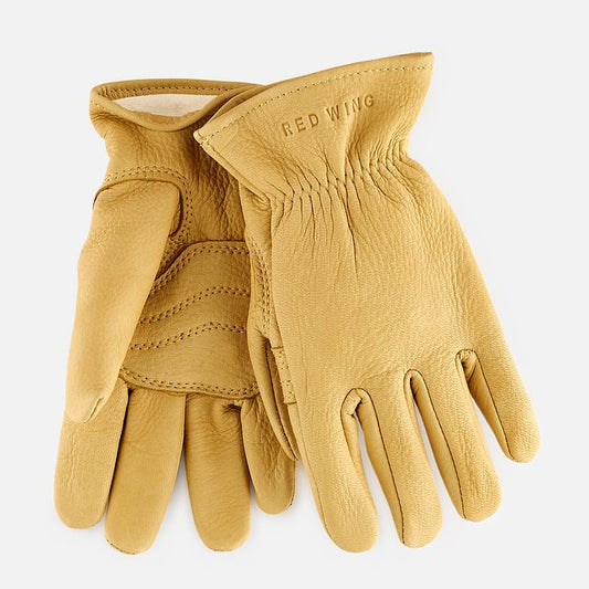 Red Wing Buckskin Gloves Yellow