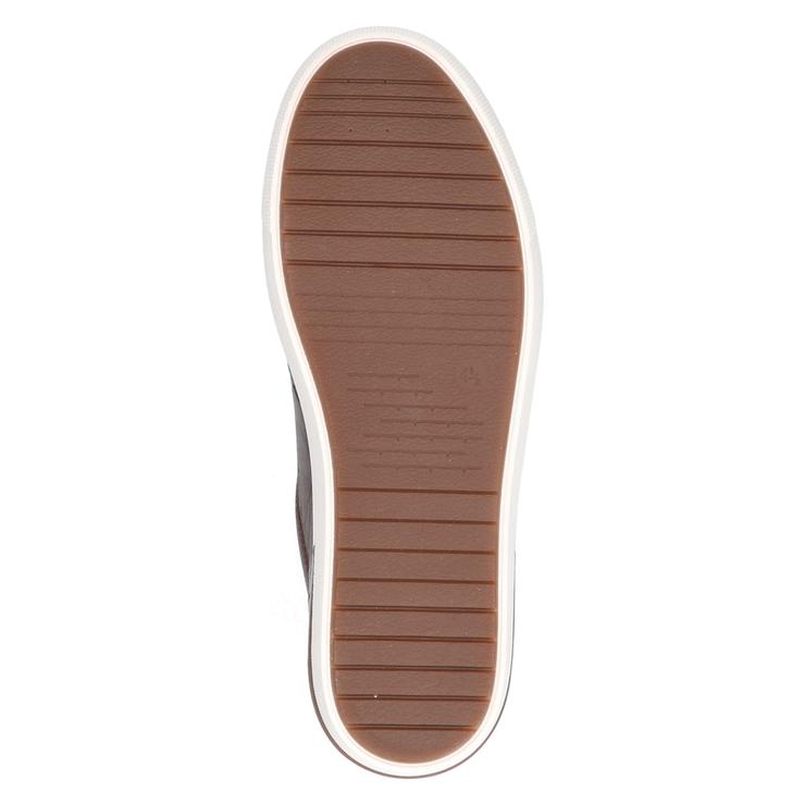 Caprice Metallic Brown leather lace up Trainer with zip. Only sizes 6.5 left.
