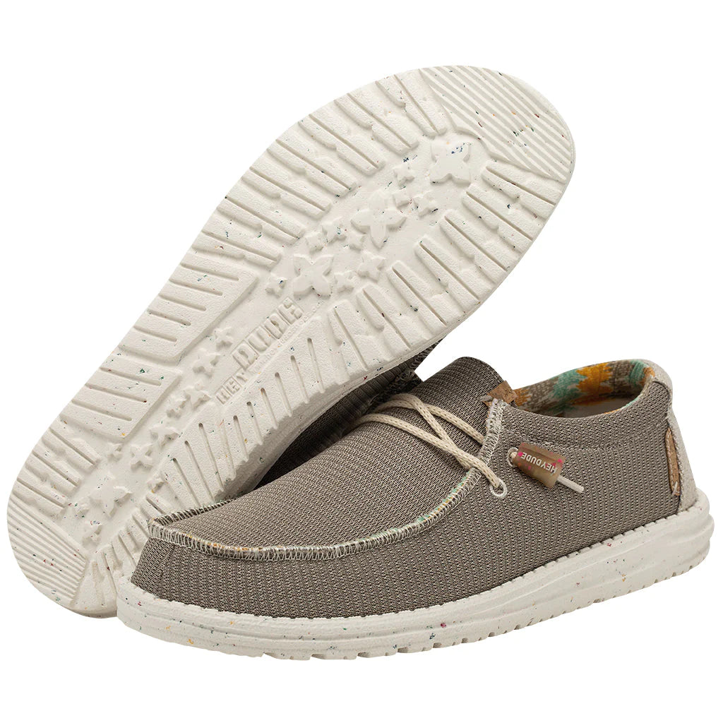 Hey Dude Wally Knit Desert Brown