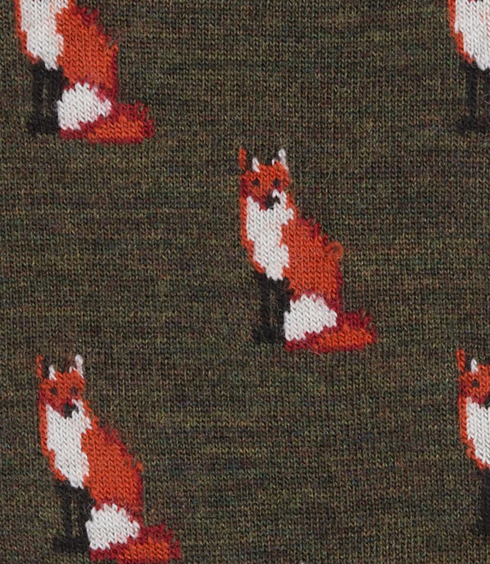 Fox Wool Socks
