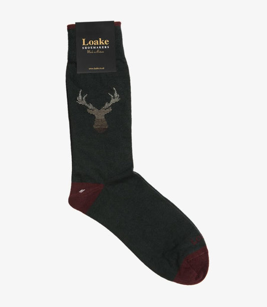 Loake Socks Stag