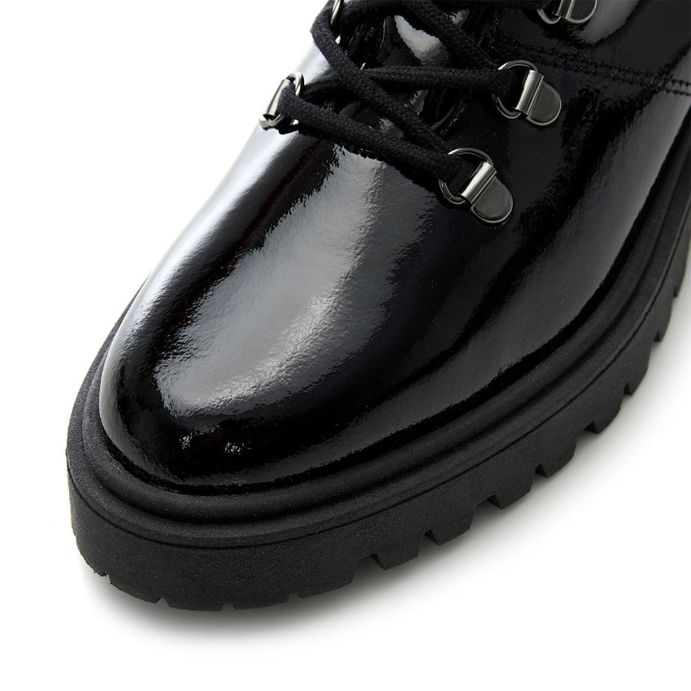 Moda In Pelle  Berro Black Patent Boot