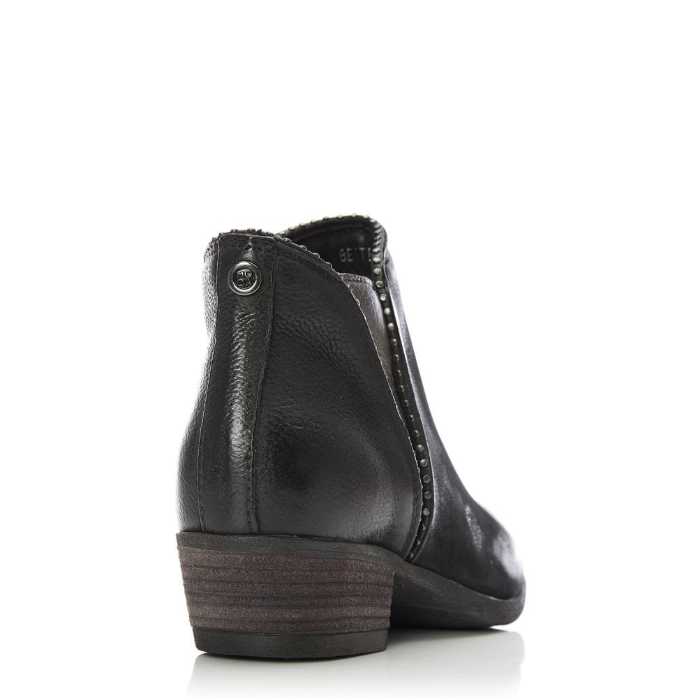 Moda In Pelle Better Black Ankle boot, only sizes 3 left.