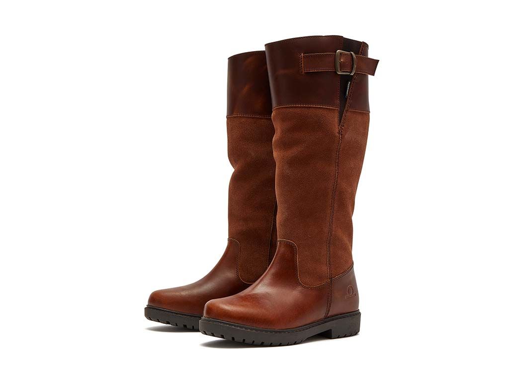 Chatham Brooksby Tan Long Boot.