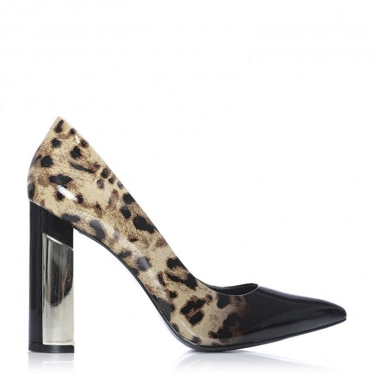 Moda In Pelle Dolian Leopard  Court Shoe Only size 8 left