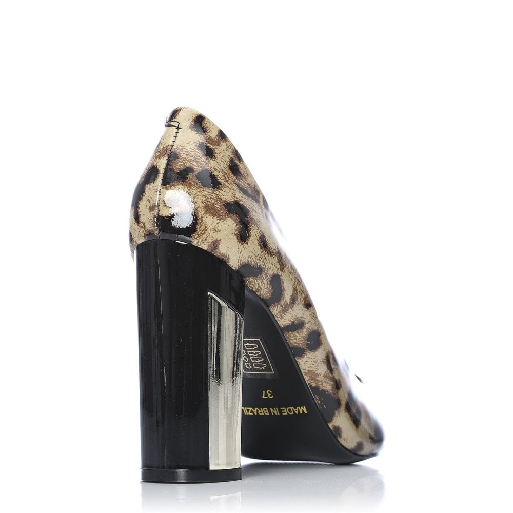 Moda In Pelle Dolian Leopard  Court Shoe Only size 8 left
