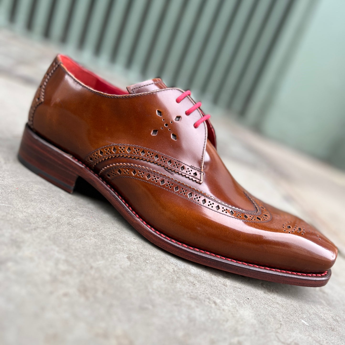 Jeffery West "Foxy" Hendrix Brogue Etam Polished Leather